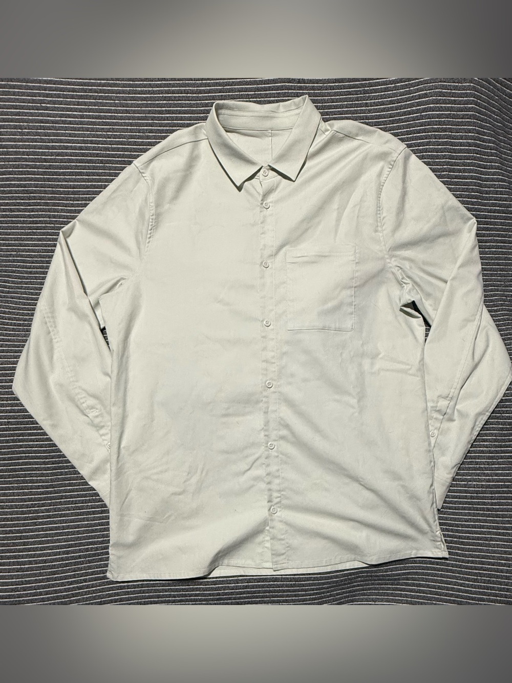 Lululemon Masons Peak Flannel Long Sleeve Shirt | MINT GREEN | XL